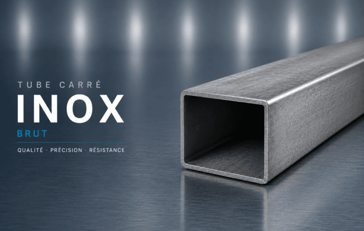 Tube carré Inox 304L brut