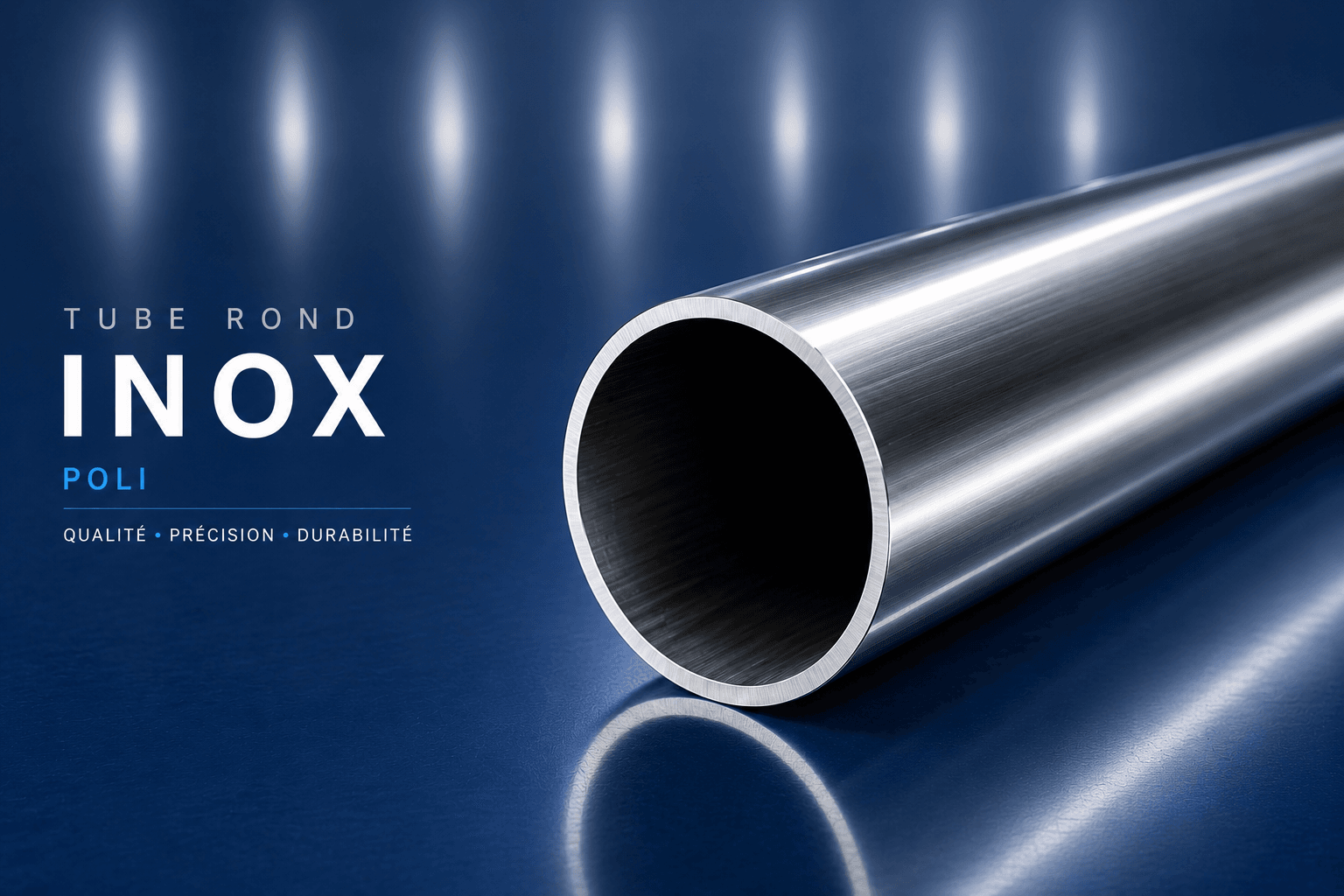 Tube rond inox 304L et 316L - Rapidox