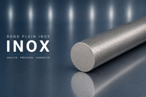 Rond plein Inox 304L étiré brut