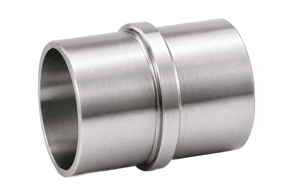 Manchon — Tube ∅42,4 mm — Inox 304 brossé