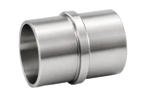 Manchon — Tube ∅42,4 mm — Inox 304 brossé