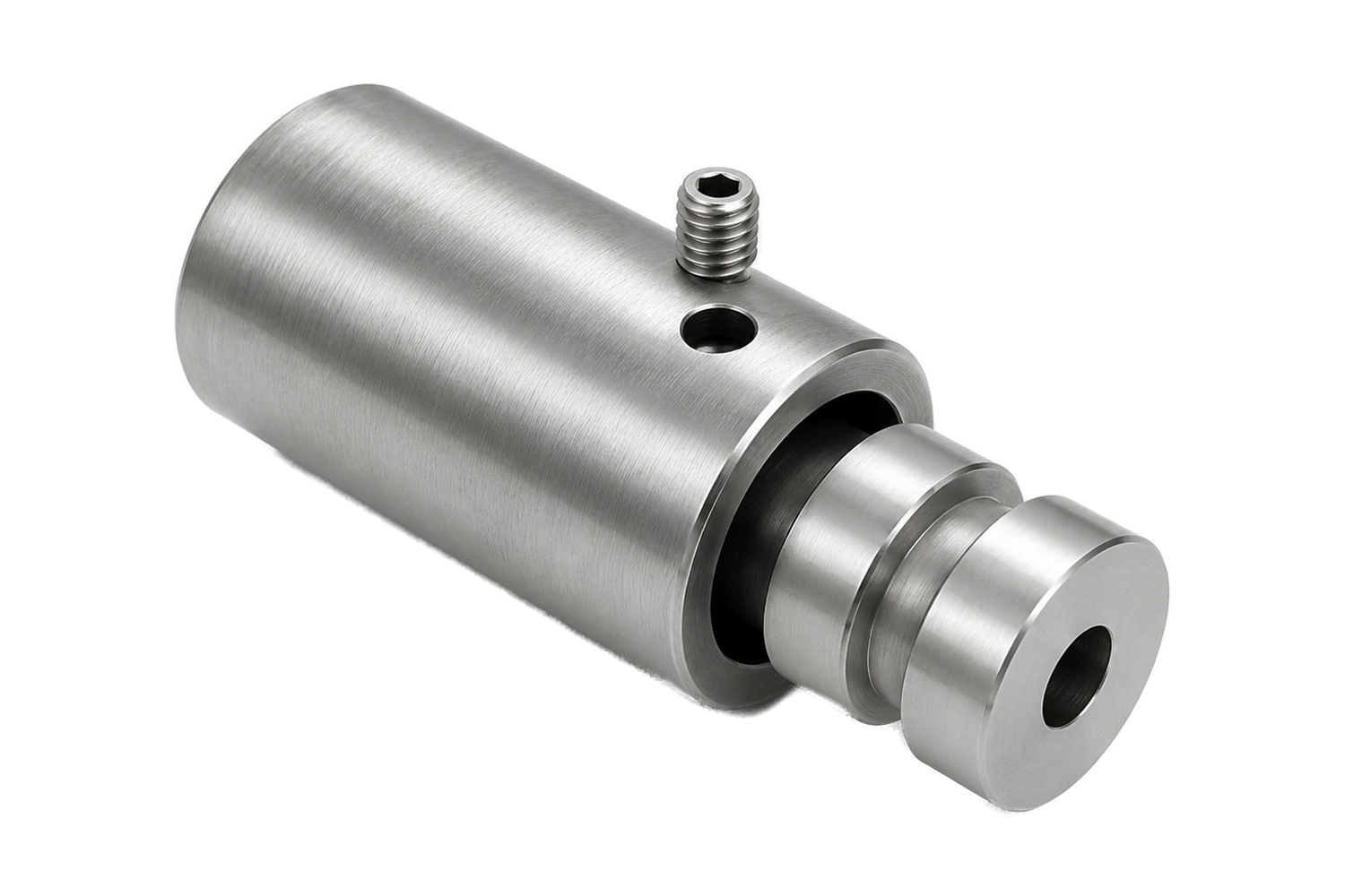 Support de tube ∅42,4 mm — Inox 304 brossé