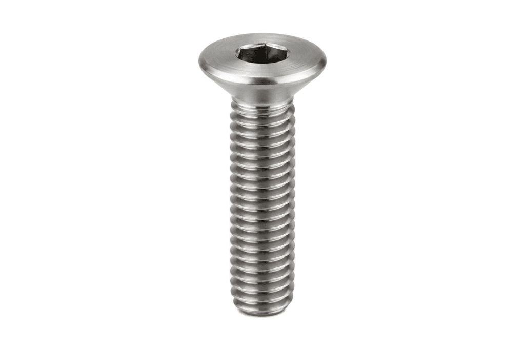 Vis tête fraisée 6 pans M6 x 20 — Inox 304