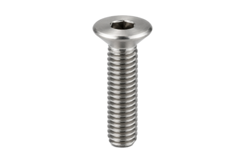 Vis tête fraisée 6 pans M6 x 20 — Inox 304