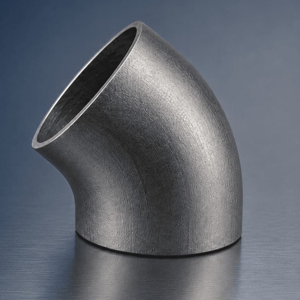 Coude 45° Inox 304L roulé soudé brut