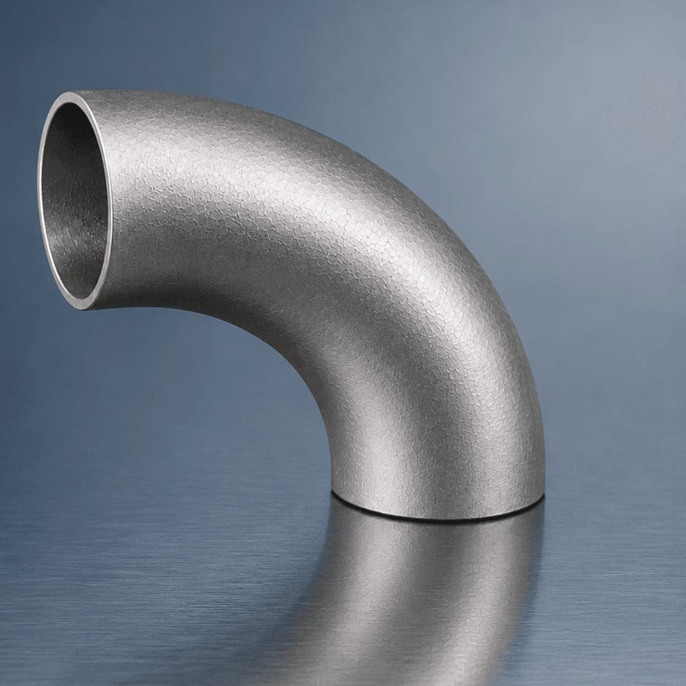Coude 90° long (5D) Inox 304L roulé soudé brut