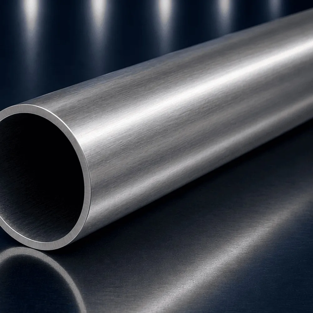 Tube rond Inox 304L brossé