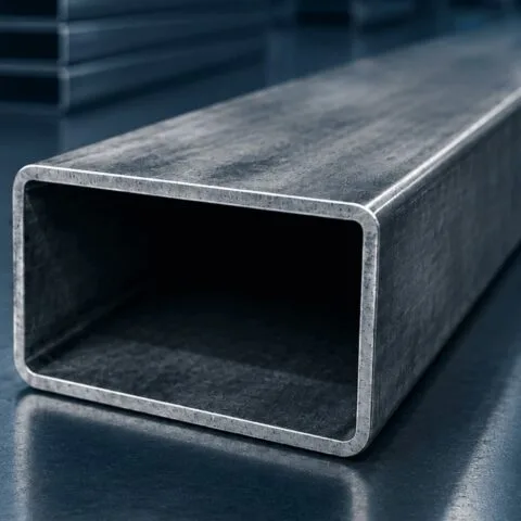 Tube rectangulaire Inox 304L brut - Rapidox