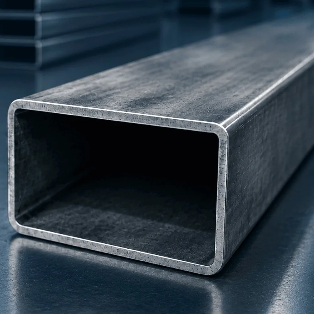 Tube rectangulaire Inox 304L brut